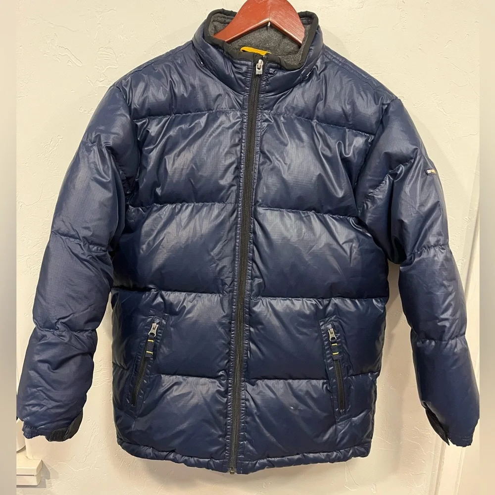 GAP Dark‎ Blue Down Filled Puffer Jacket Youth 14-16